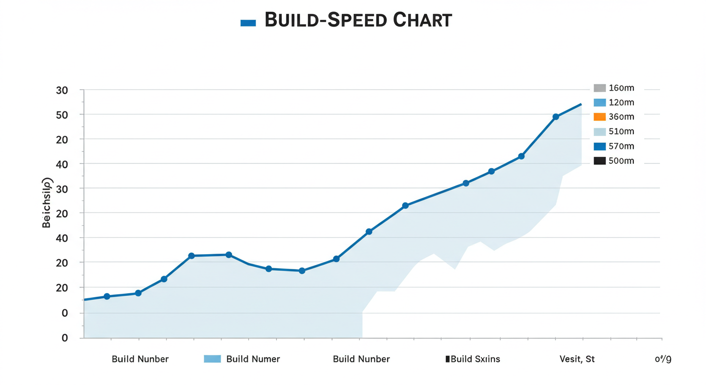 Serverless build speed comparison chart
