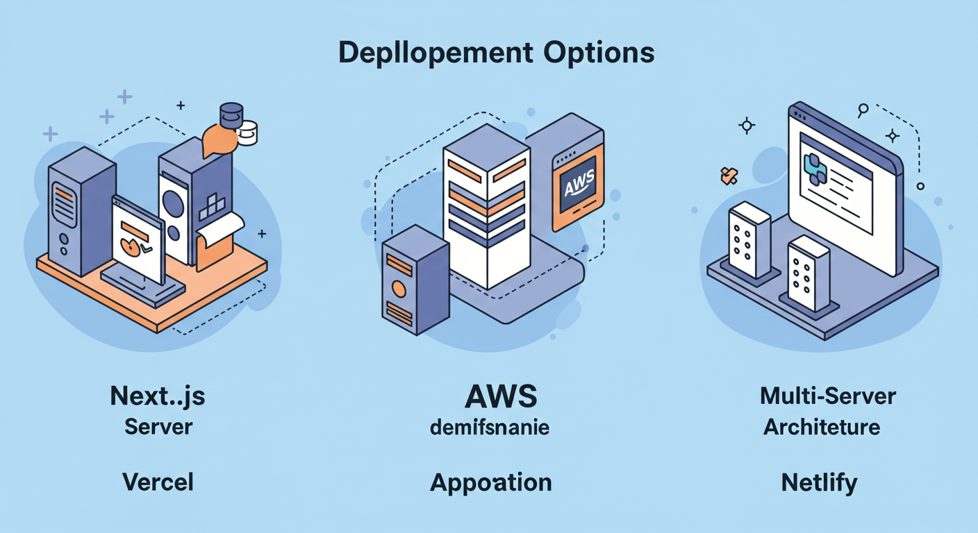 Next.js deployment workflow comparison between Vercel and AWS Amplify
